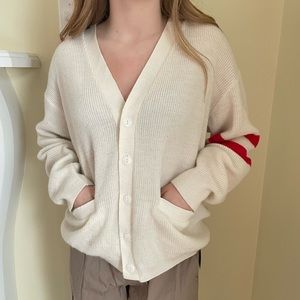 Vintage Cream Cardigan